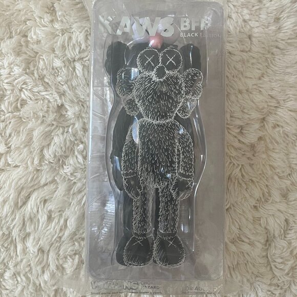 Kaws BFF Black Edition Figurine New with Box